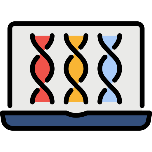 chromosom Kosonicon Lineal color icon