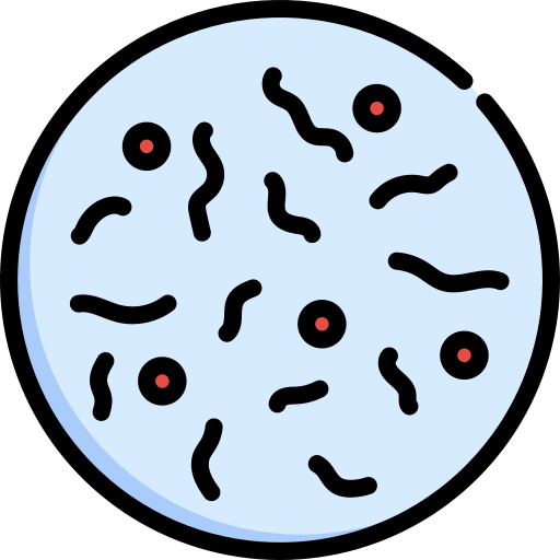 microbiologie Kosonicon Lineal color Icône