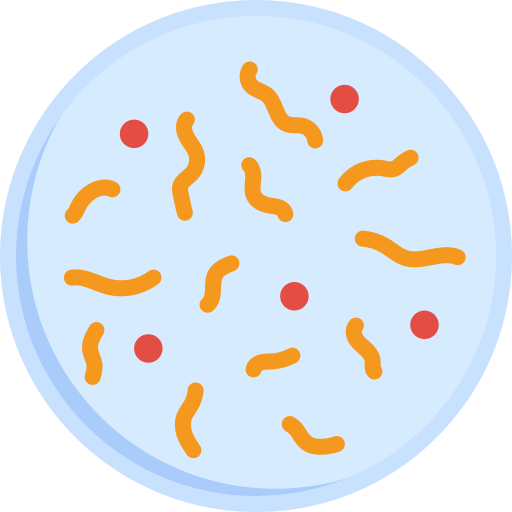microbiología Kosonicon Flat icono