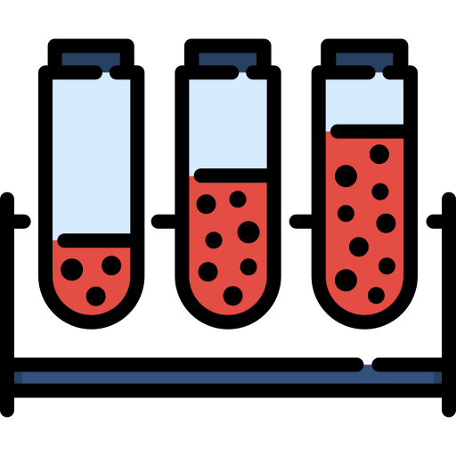 mikrobiologie Kosonicon Lineal color icon
