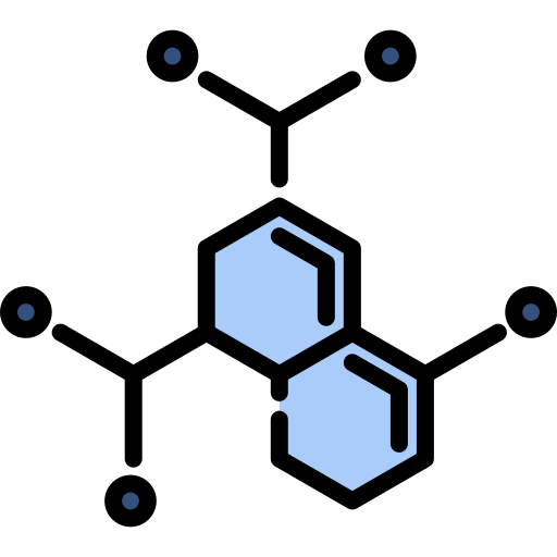enzym Kosonicon Lineal color ikona