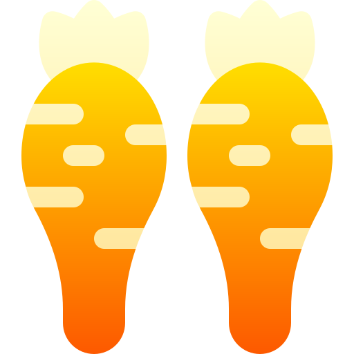 zanahorias Basic Gradient Gradient icono