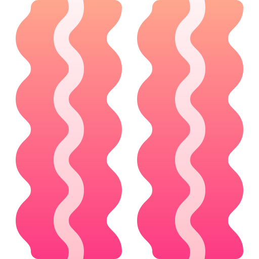 bacon Basic Gradient Gradient icona