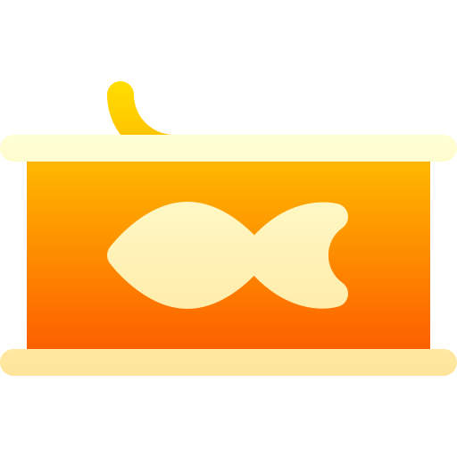 Canned food Basic Gradient Gradient icon