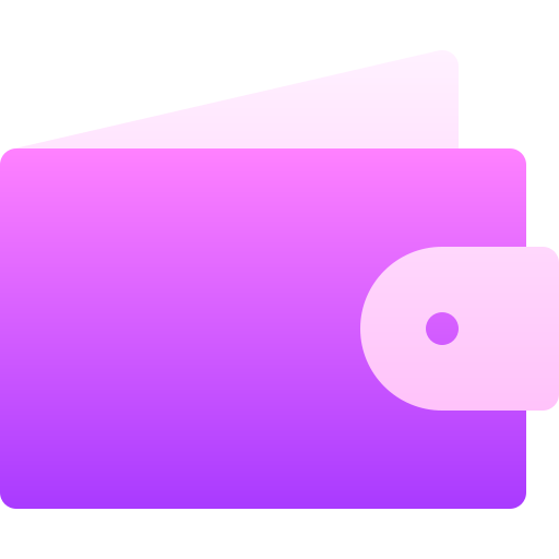 Wallet Basic Gradient Gradient icon