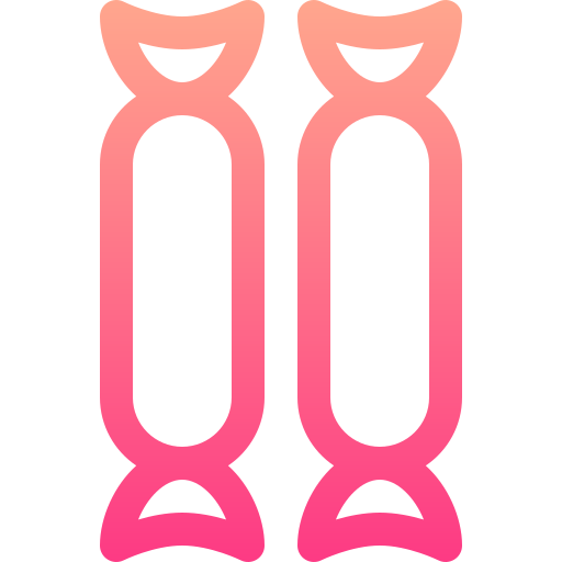 kiełbaski Basic Gradient Lineal color ikona