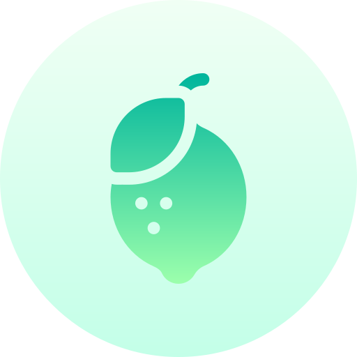 レモン Basic Gradient Circular icon