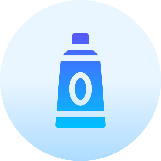 Toothpaste Basic Gradient Circular icon