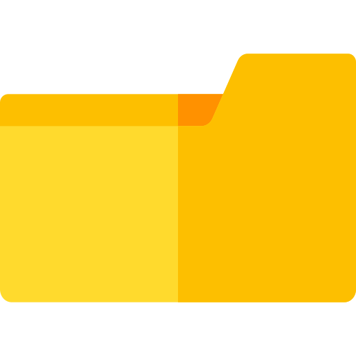 map Basic Rounded Flat icoon