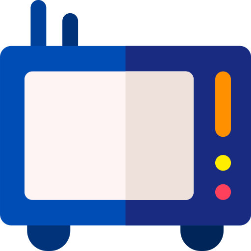 tv Basic Rounded Flat icon