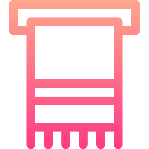 asciugamano Basic Gradient Lineal color icona