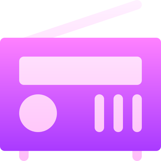 radio Basic Gradient Gradient icoon