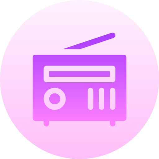 Радио Basic Gradient Circular иконка