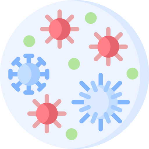 Microorganisms Special Flat icon