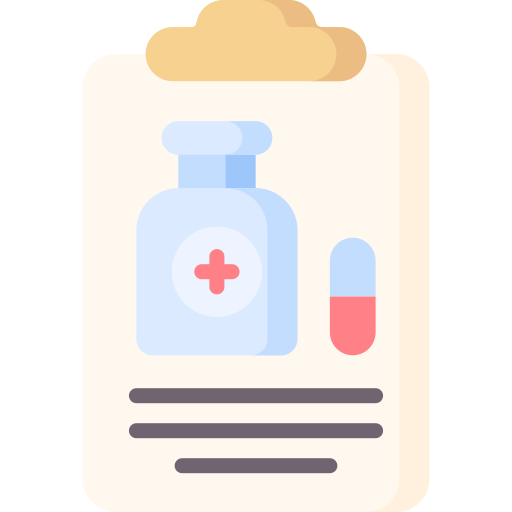 Medical report Special Flat icon