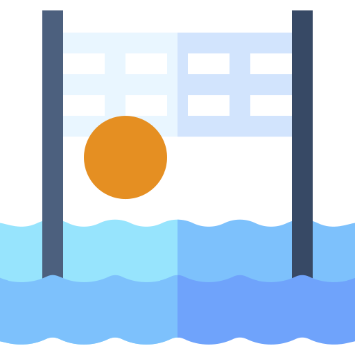 水球 Basic Straight Flat icon