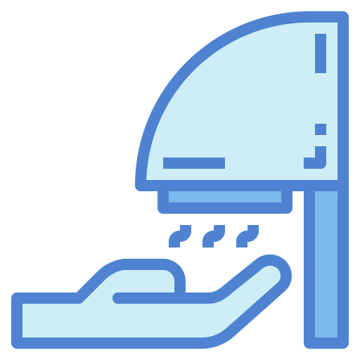 Hand dryer Generic Blue icon