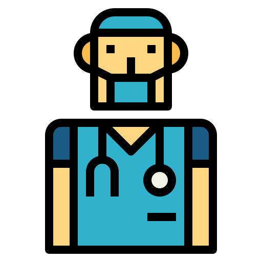 Doctor Smalllikeart Lineal Color icon