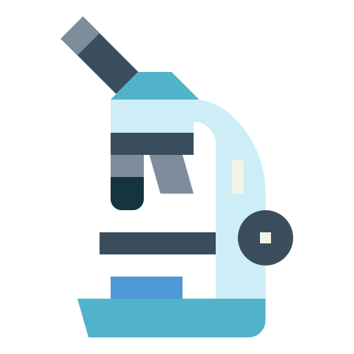 mikroskop Smalllikeart Flat icon