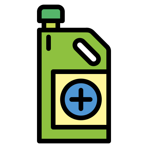 消毒剤 Smalllikeart Lineal Color icon