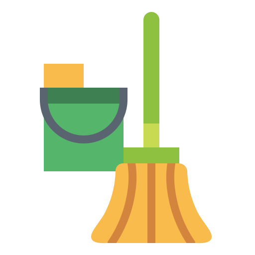 Mop Smalllikeart Flat icon