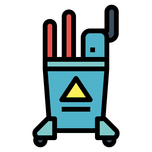 Cleaner Smalllikeart Lineal Color icon