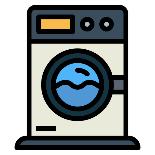 lavadora Smalllikeart Lineal Color icono