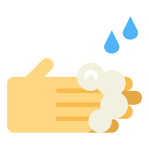 Hand wash Smalllikeart Flat icon