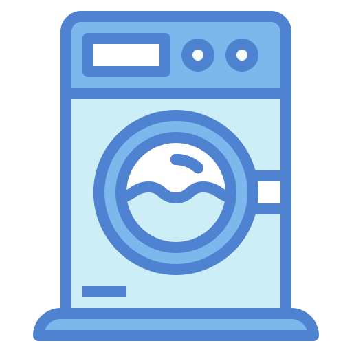 洗濯機 Generic Blue icon