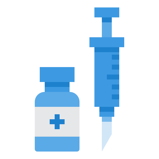 szczepionka itim2101 Flat ikona