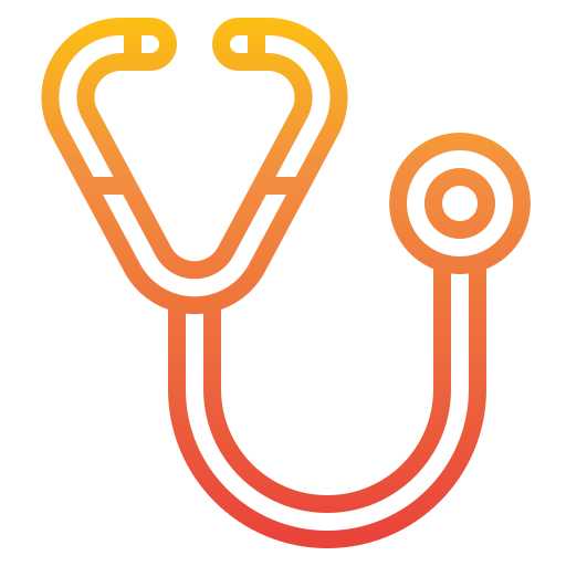 Stethoscope itim2101 Gradient icon