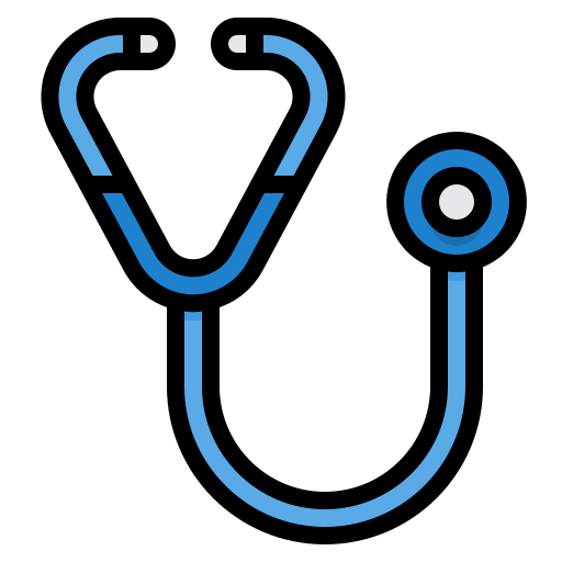Stethoscope itim2101 Lineal Color icon