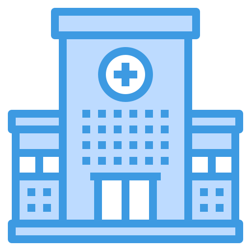 hospital itim2101 Blue icono