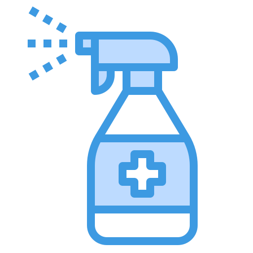 Hand sanitizer itim2101 Blue icon