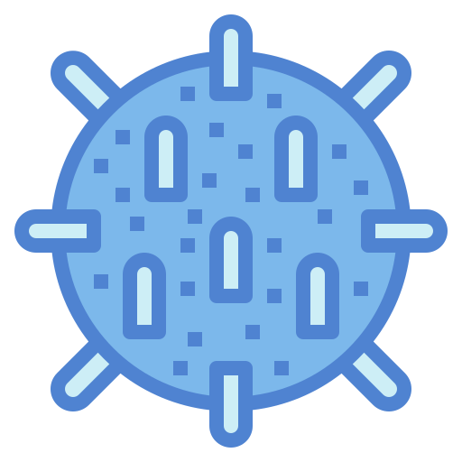 virus Generic Blue icona