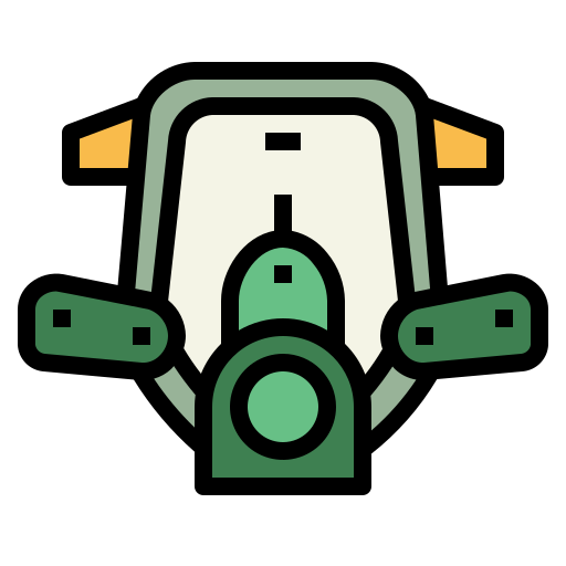 Gas mask Smalllikeart Lineal Color icon