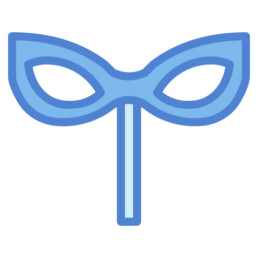 マスク Generic Blue icon