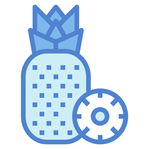파인애플 Generic Blue icon