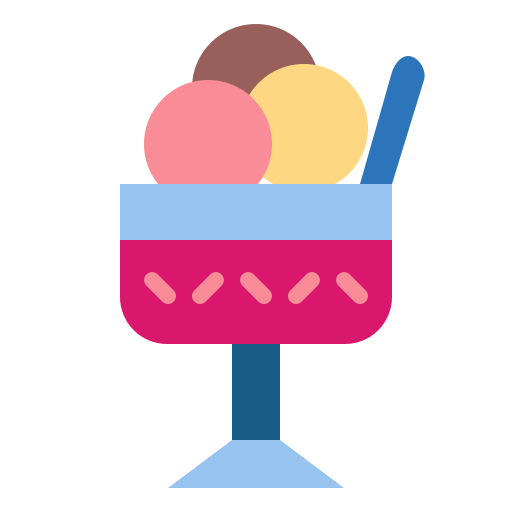 Мороженое Smalllikeart Flat иконка