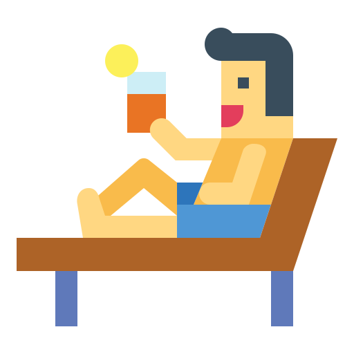 Relax Smalllikeart Flat icon