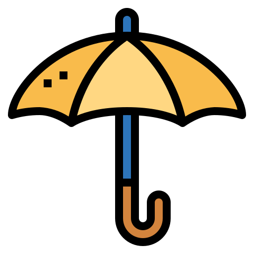 parasol Smalllikeart Lineal Color ikona