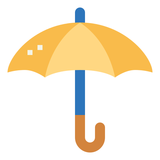 우산 Smalllikeart Flat icon