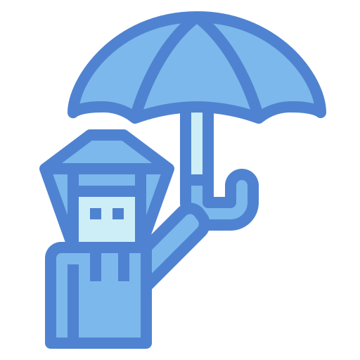 regenschirm Generic Blue icon