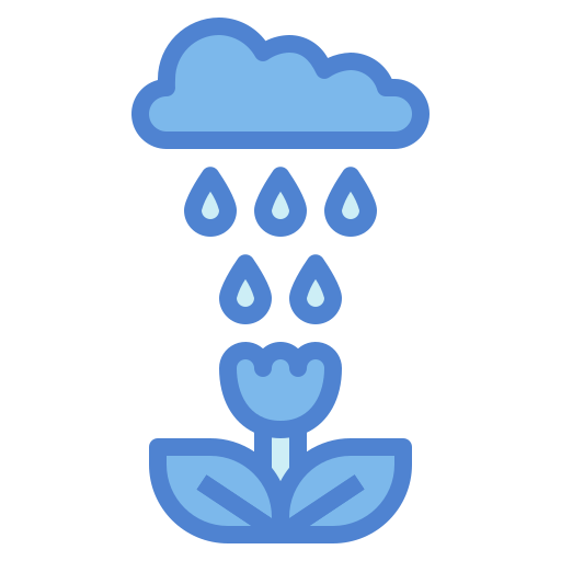 pluvieux Generic Blue Icône