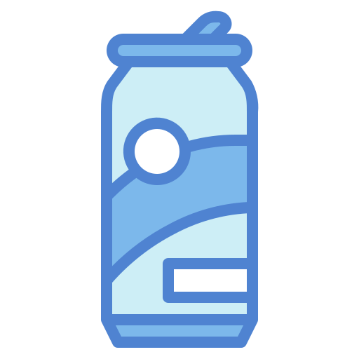 Beer can Generic Blue icon