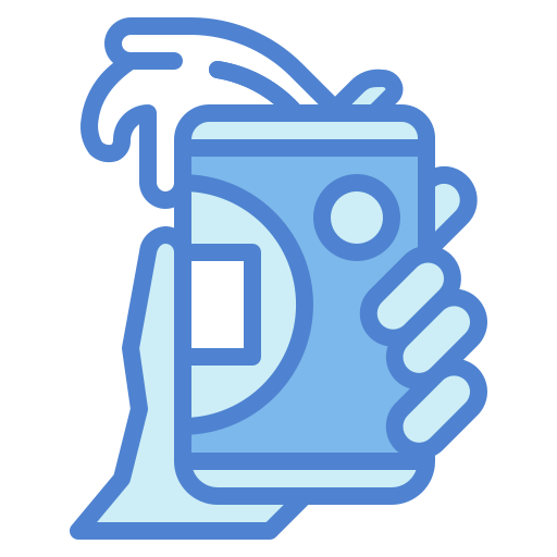 Beer can Generic Blue icon