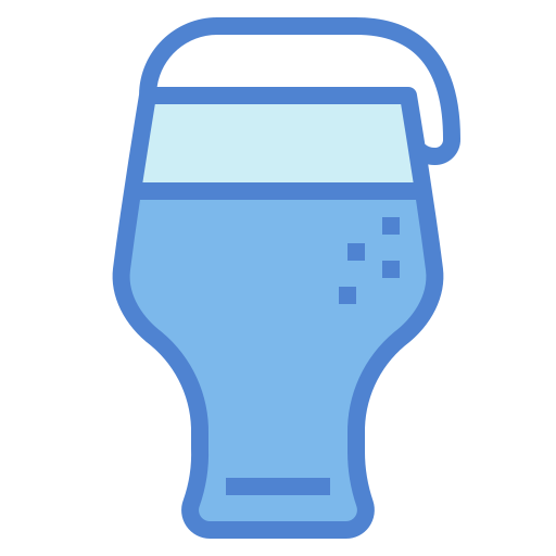 bicchiere Generic Blue icona