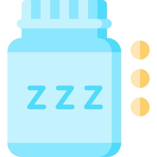 Sleeping pills Special Flat icon