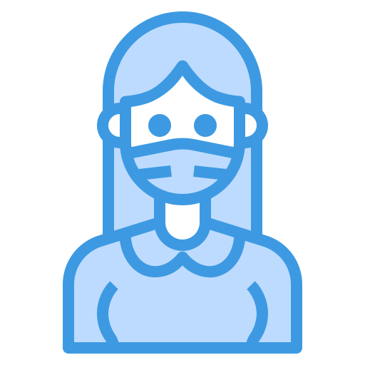 vrouw itim2101 Blue icoon
