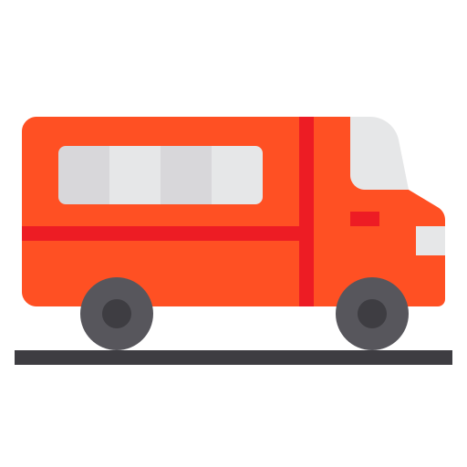 caravana itim2101 Flat icono